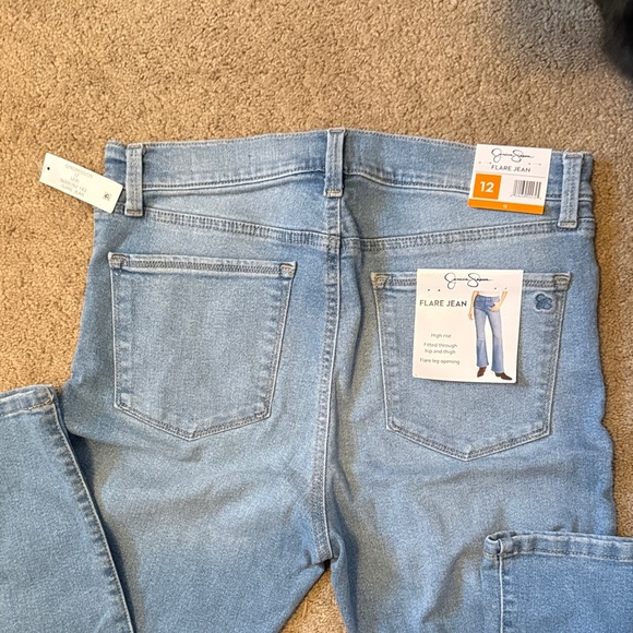 Jessica Simpson Denim - Jessica Simpson Light Blue Flare Jeans